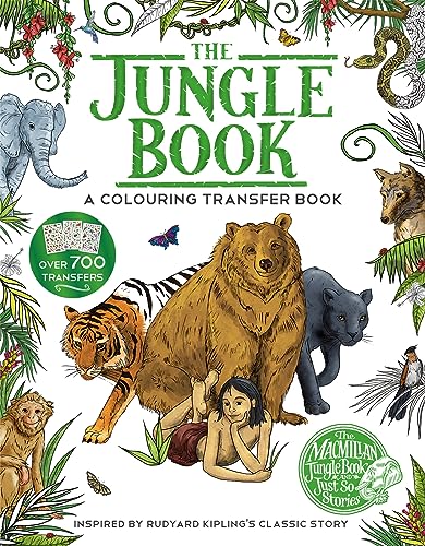 The Jungle Book: A Colouring Transfer Book